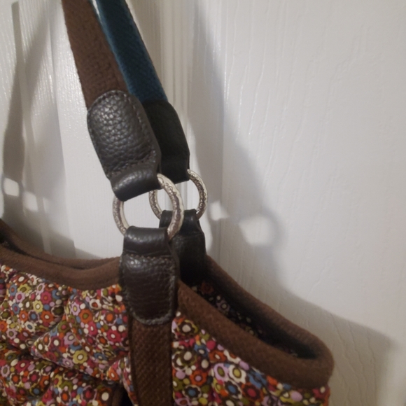 Quilted Floral Print Brighton Bag - Picture 5 of 6